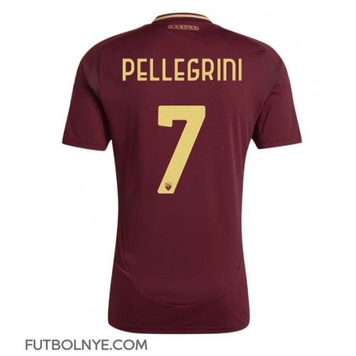 Camiseta AS Roma Lorenzo Pellegrini #7 Primera Equipación 2024-25 manga corta